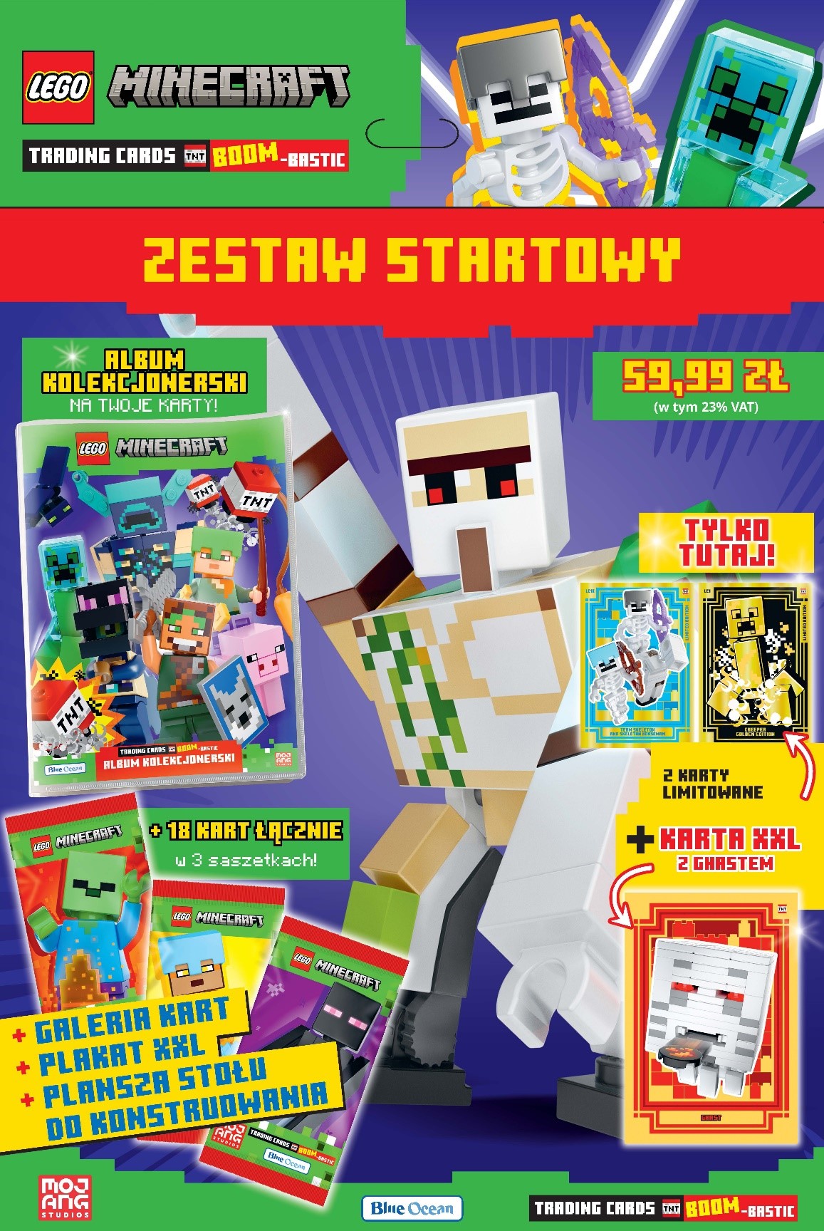 LEGO Minecraft TCC 2 TNT Boom-Bastic zestaw startowy