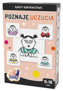 Karty kontrastowe poznaję uczucia