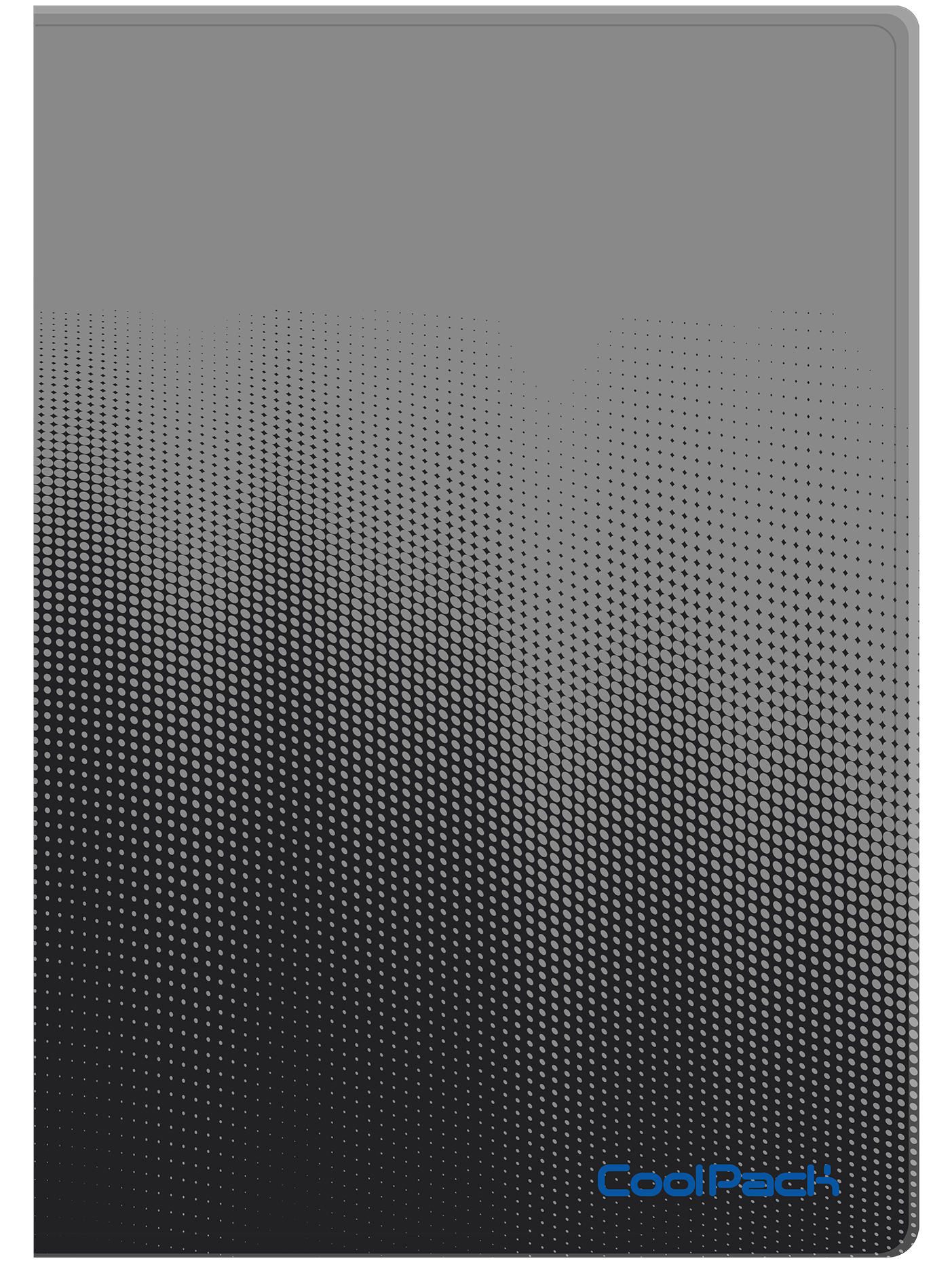 Teczka clear book A4 Coolpack Gradient 20 koszulek GREY