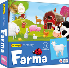 Gra memory Farma