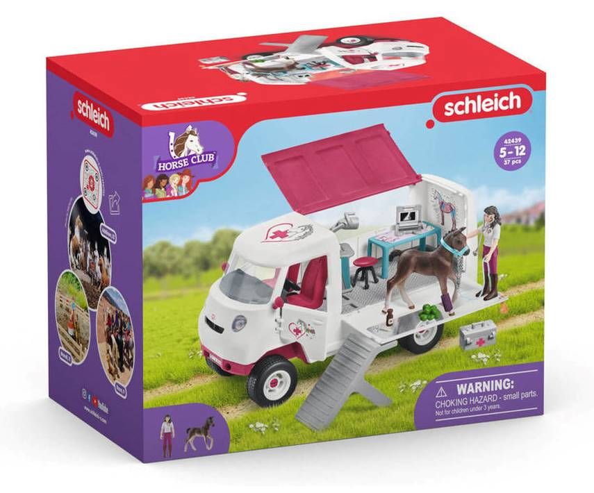 Mobilna lecznica dla zwierząt ze źrebięciem SLH42439