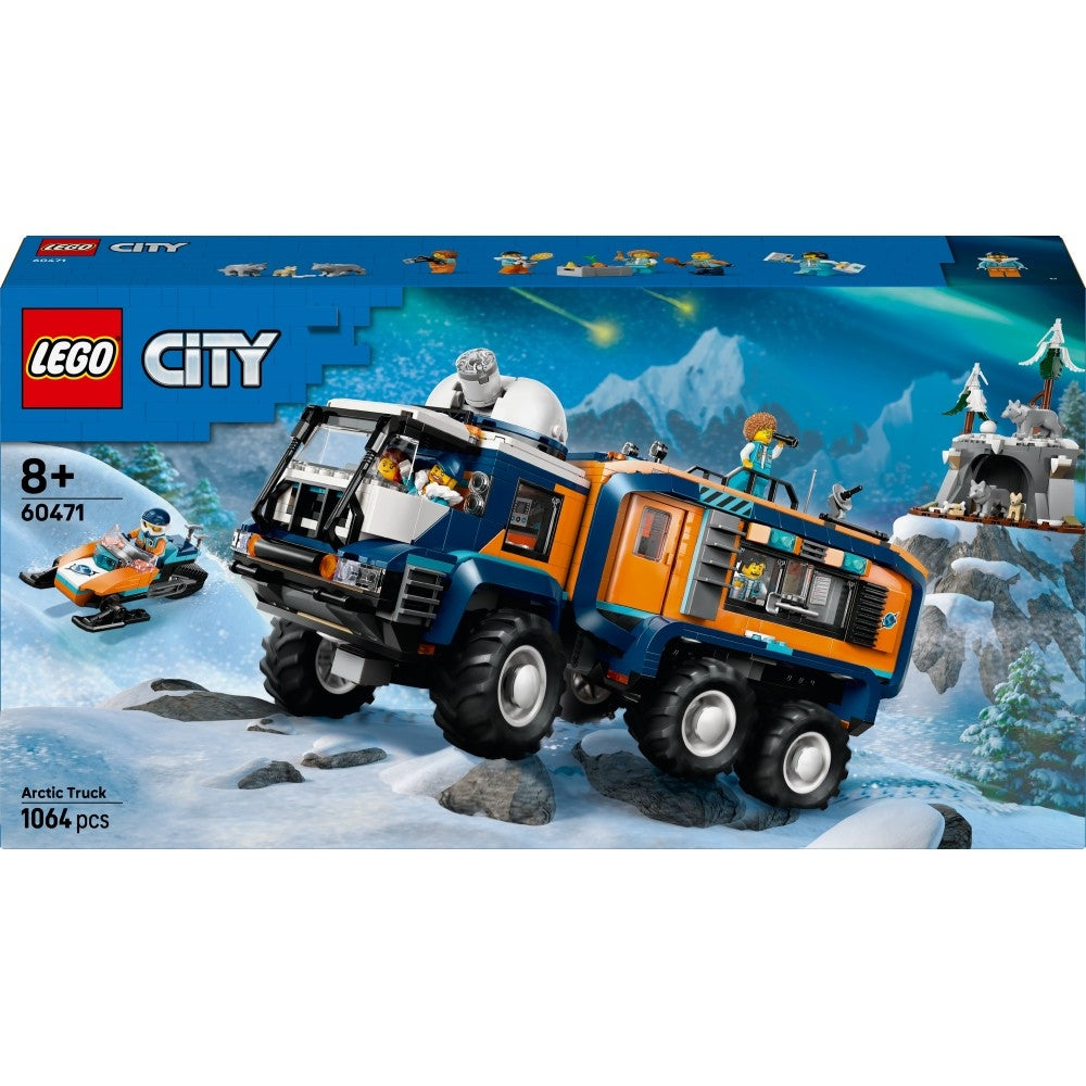 LEGO City Ciężarówka z laboratorium arktycznej odkrywczyni 60471