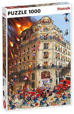 Puzzle 1000 Ruyer Straż Pożarna