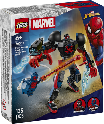 LEGO Super Heroes Miles Morales kontra Spider-Man 2099 76337