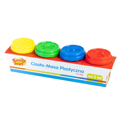 Ciasto masa plastyczna 4 kolory SP83347 AN01