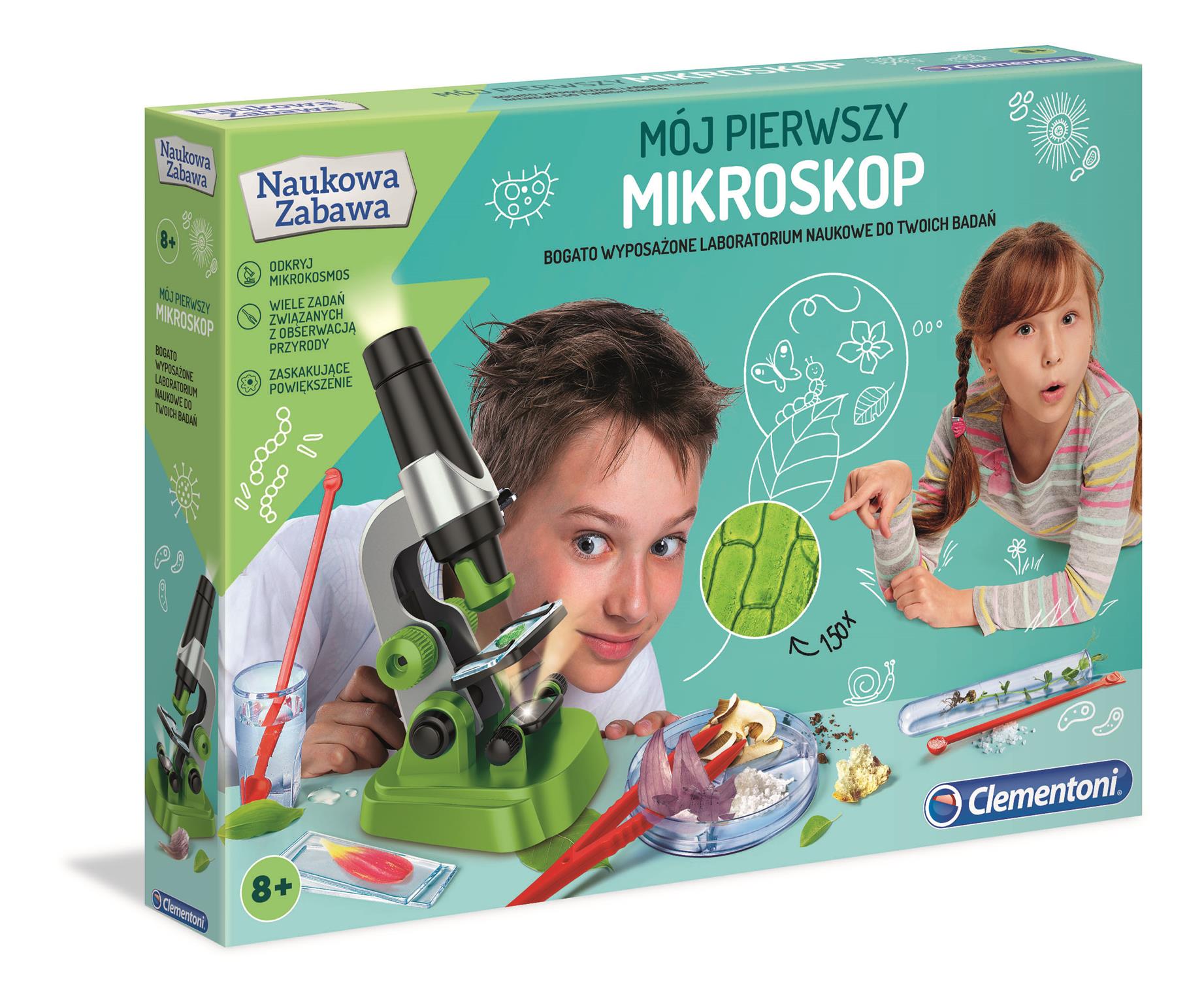 Nauka i zabawa Mój pierwszy mikroskop 50071