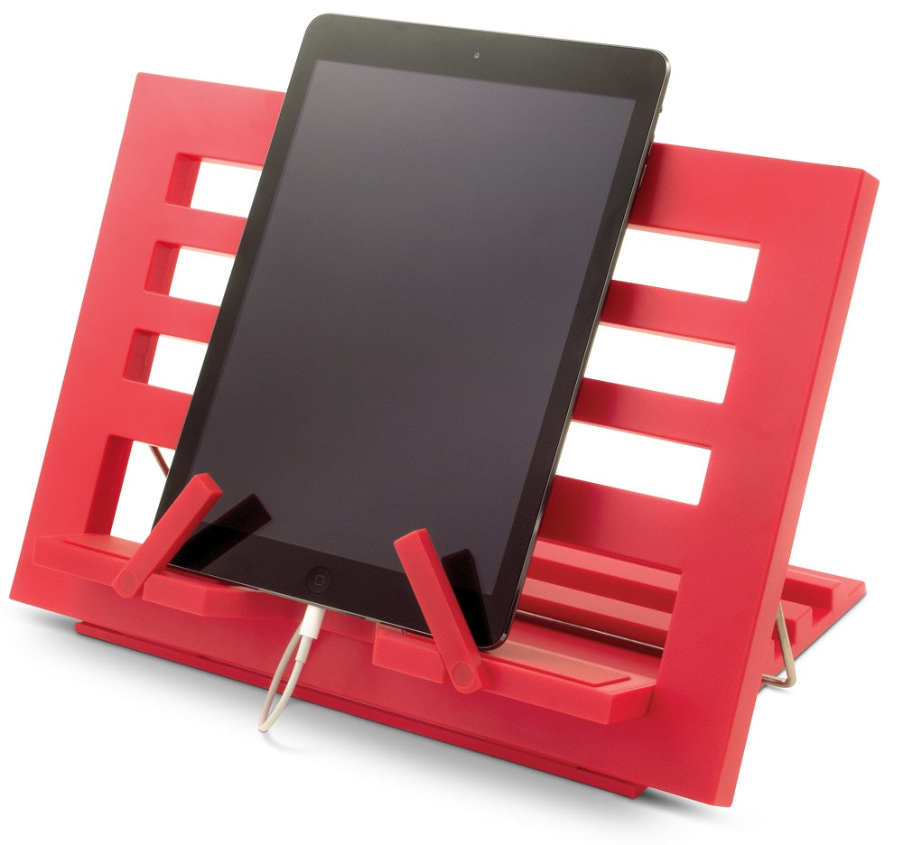 Podstawka pod książkę tablet czerwona Brilliant Reading Rest IF