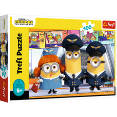Puzzle 100 Minionki na lotnisku 16390