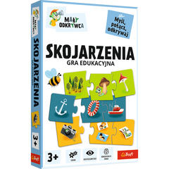 Gra Skojarzenia Mały odkrywca Rodzina Treflików 02808