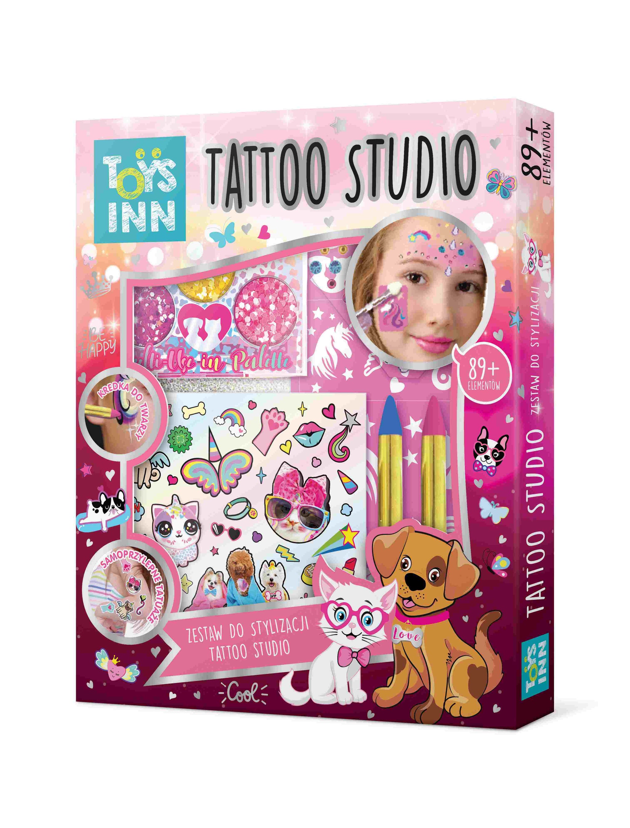 Tatuaże Studio brokat ToysInn STN 7595
