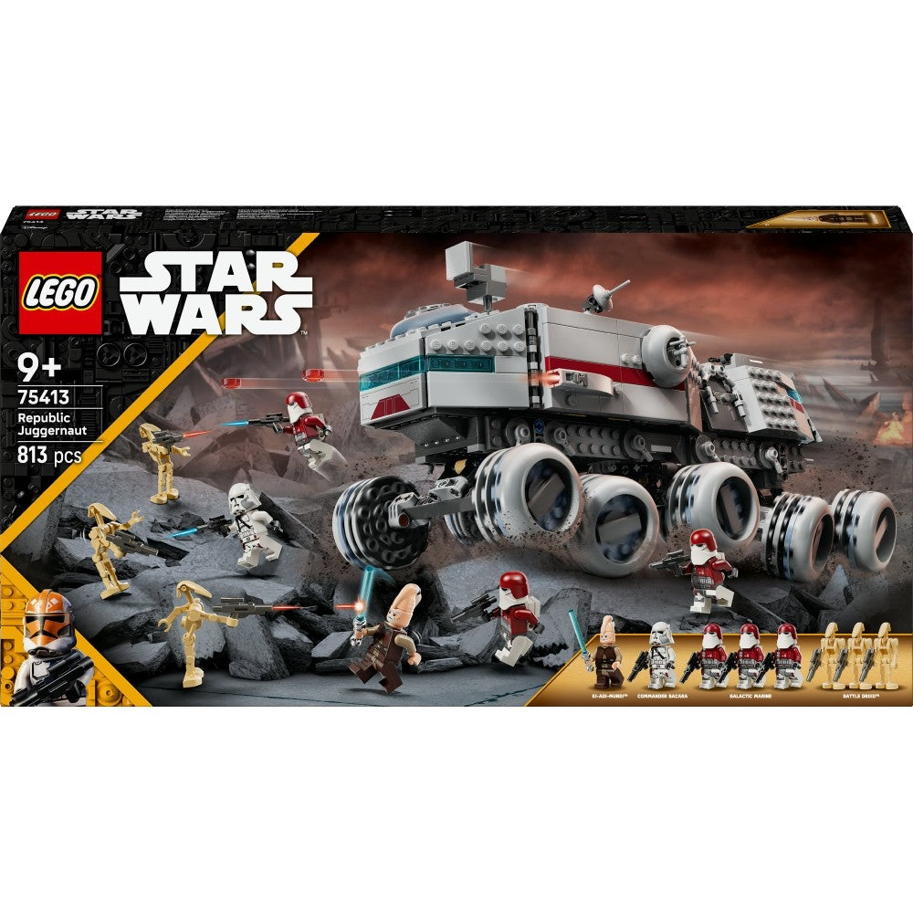 LEGO Star Wars Czołg Republiki Juggernaut 75413