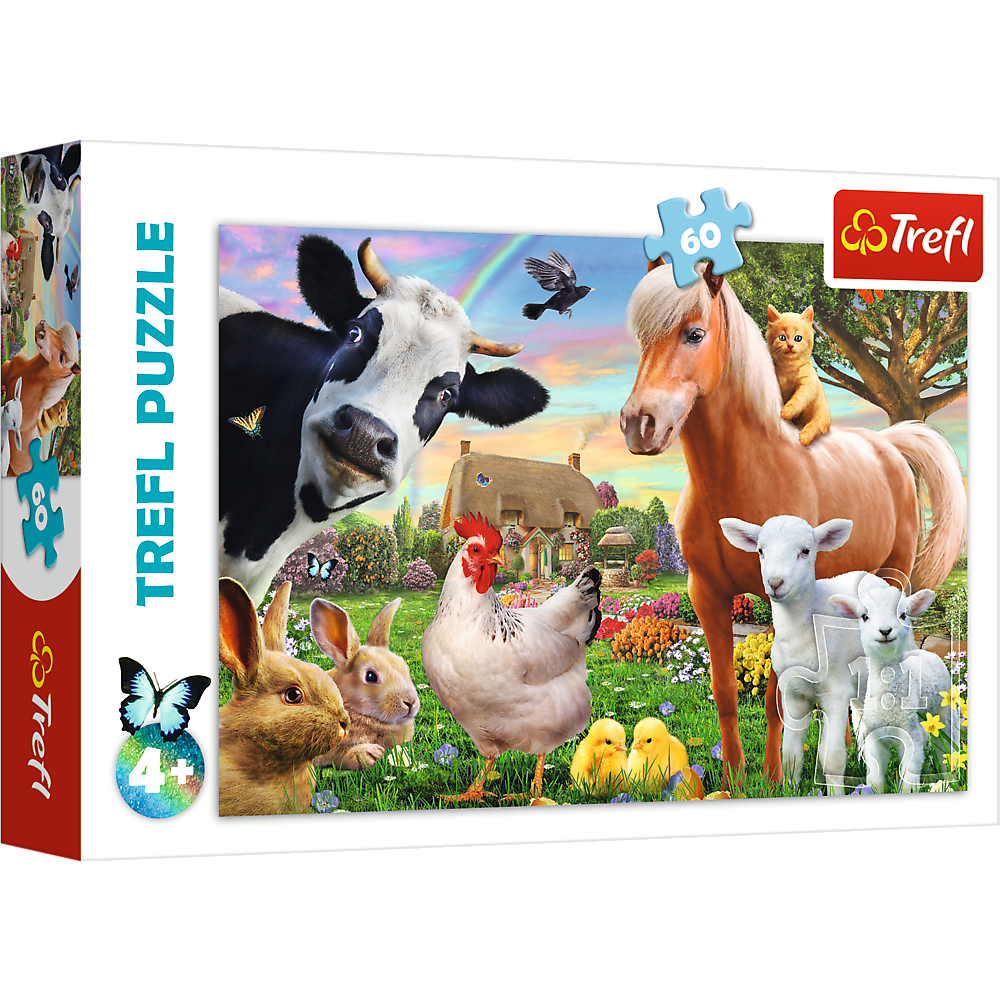 Puzzle 60 Wesoła farma 17320