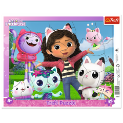 Puzzle 25 Ramkowe Poznaj Gabi 31415