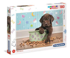 Puzzle 180 super kolor Szczeniak 29754