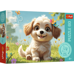 Puzzle 60  Szczeniaczkiem być 17408