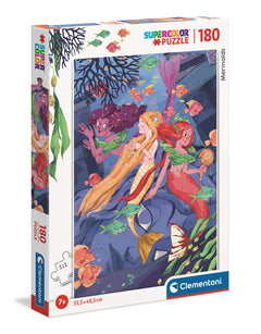 Puzzle 180 super color Syreny 29307