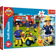 Puzzle 24 maxi Dzielny Strażak Sam Strażak Sam 14290
