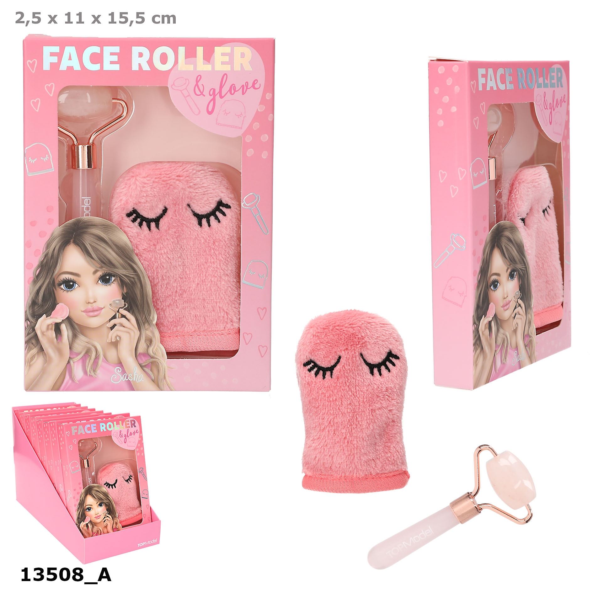 Zestaw roller i myjka do twarzy Top Model BEAUTY&ME 13508A