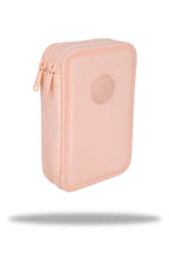 Piórnik 2-komorowy z wyposażeniem Coolpack Jumper 2 pastel powde łososiowy