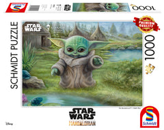 Puzzle 1000 PQ T. Kinkade Star Wars The Mandalorian Baby Yoda 110805