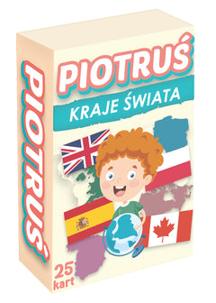 Gra Piotruś kraje świata mini