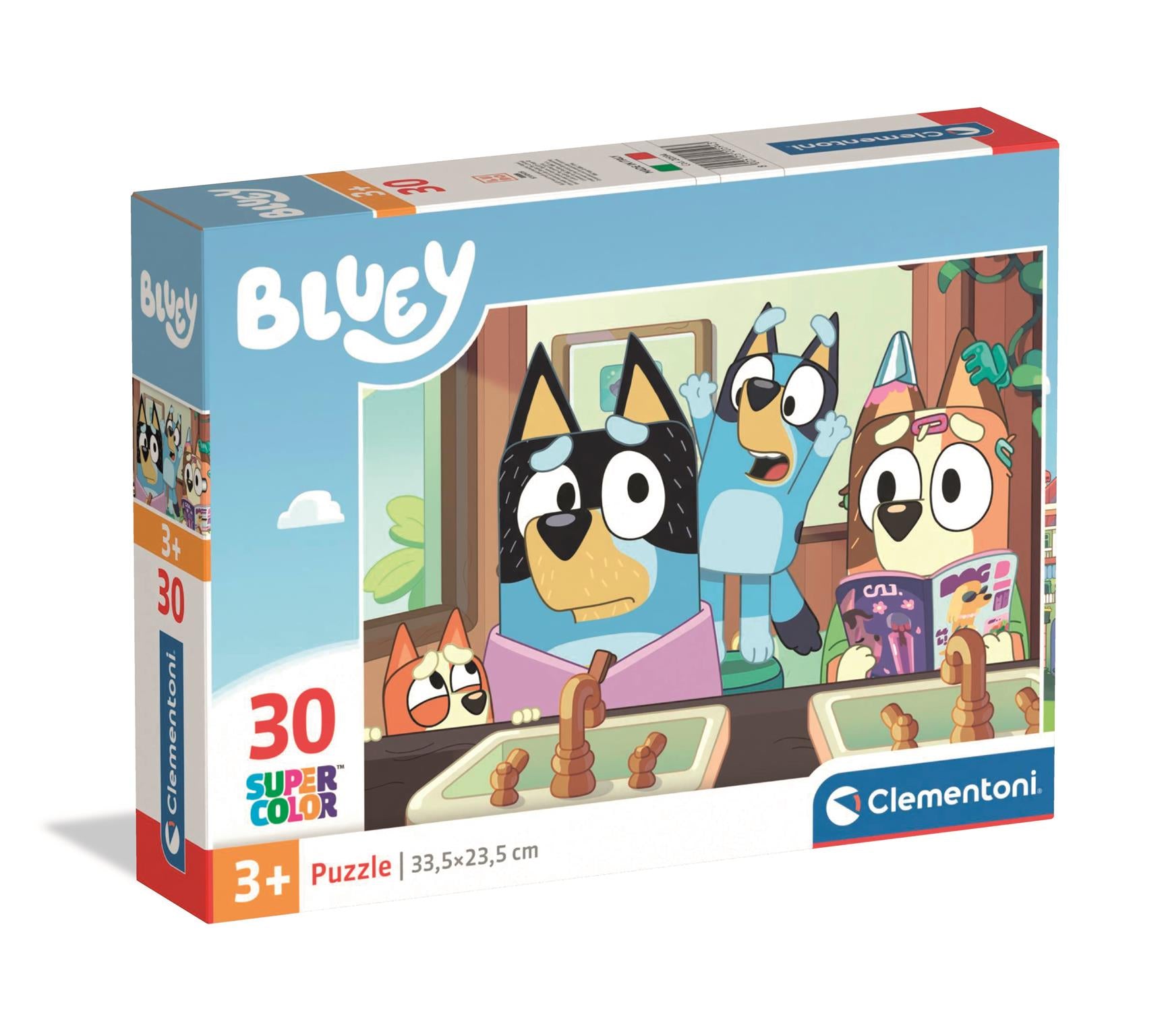 Puzzle 30 Super kolor Bluey 20594