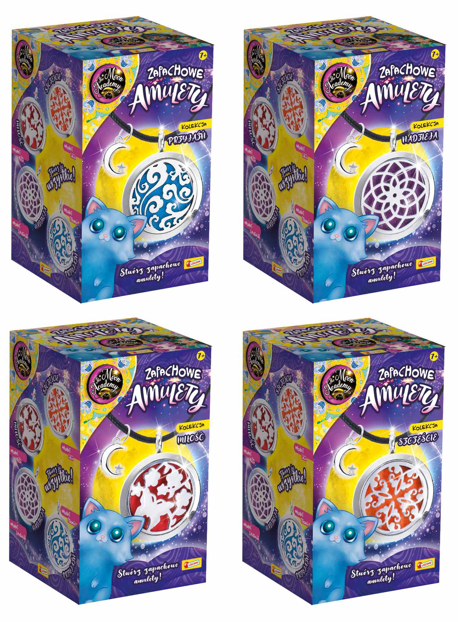 Lisciani Moon Academy Zapachowe amulety 1szt.mix 304-105601
