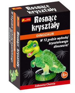 Rosnące kryształy dinozaur