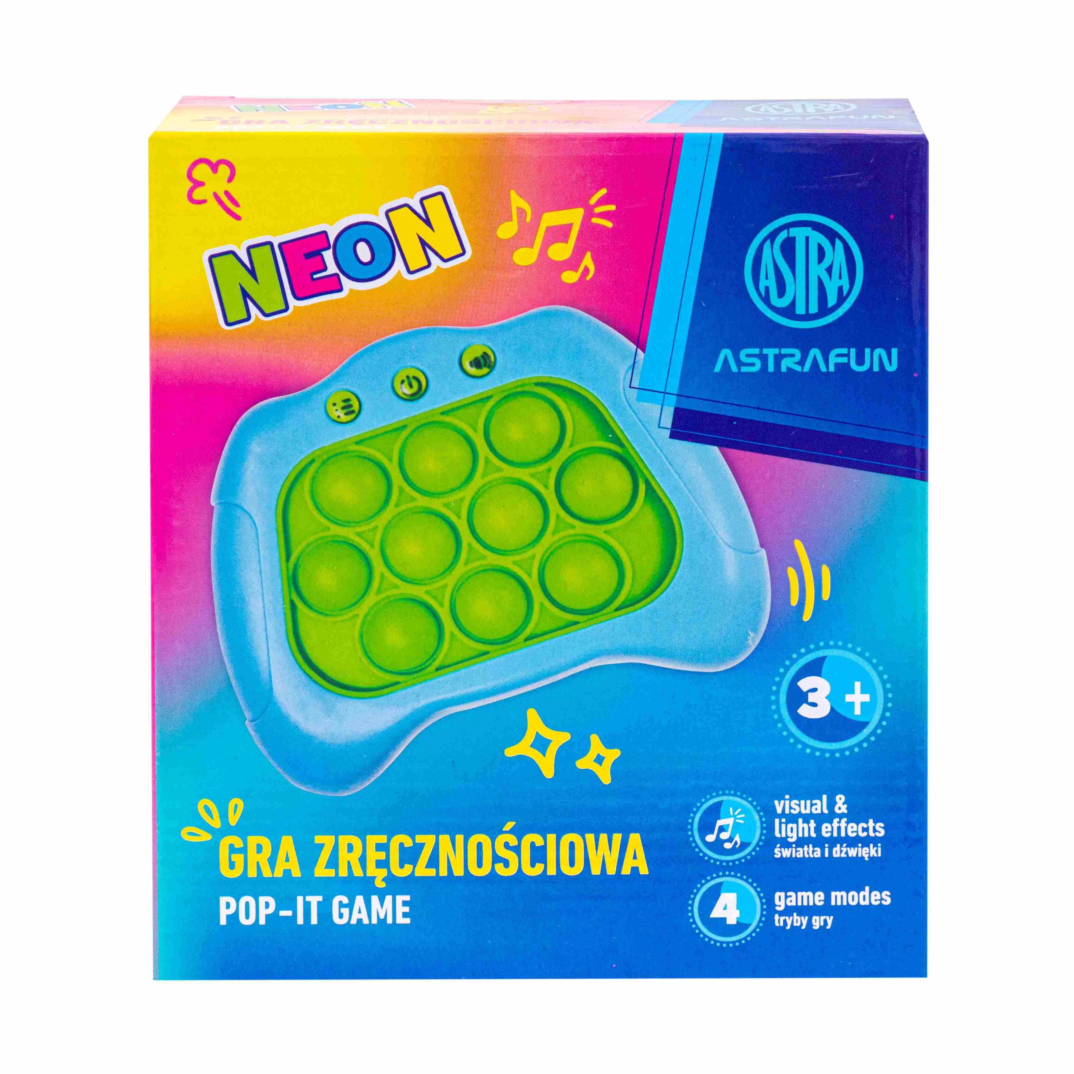 Zabawka sensoryczna Pop It Astrafun Neon