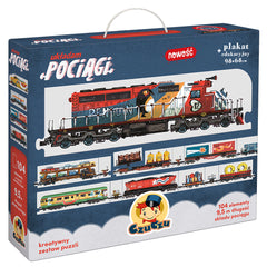 Puzzle Układam pociągi CzuCzu