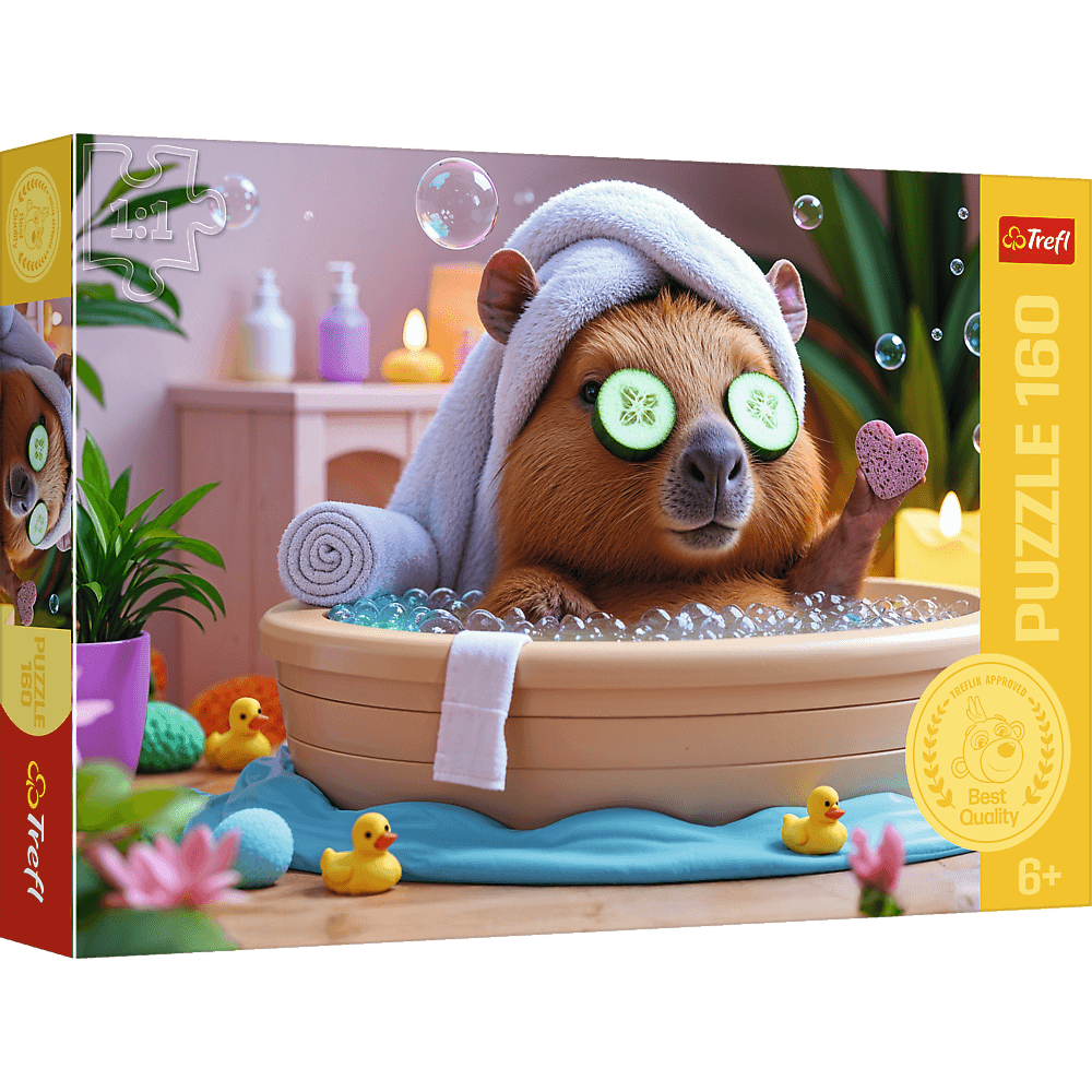Puzzle 160 Kapibara w Spa 15433