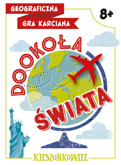 Gra kieszonkowiec Dookoła świata Geograficzna gra karciana