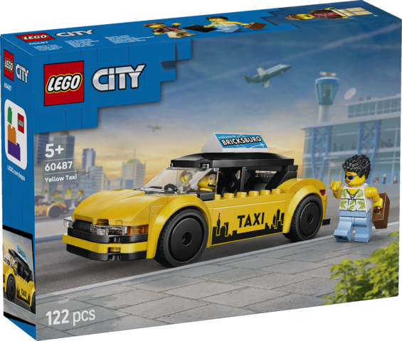 LEGO City Żółta Taksówka 60487