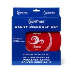 Zestaw do gry Sunsport Discgolf 3 dyski