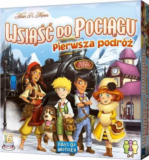 Gra Wsiąść do pociągu pierwsza podróż