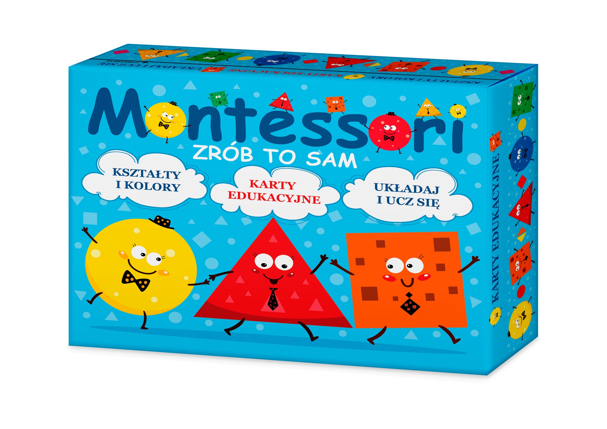 Karty edukacyjne Montessori Zrób to sam