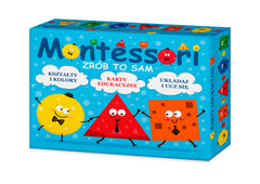 Karty edukacyjne Montessori Zrób to sam