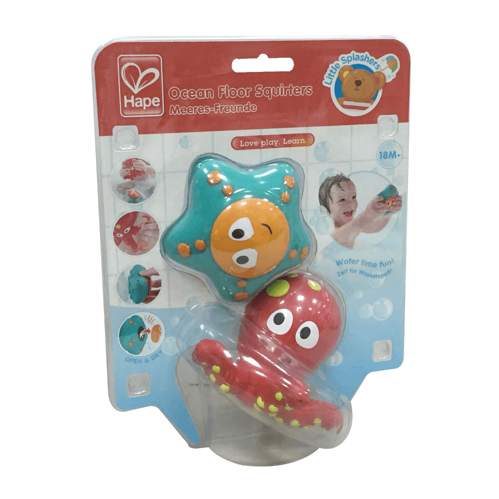 Dno oceanu tryskające zwierzaczki Hape E0213