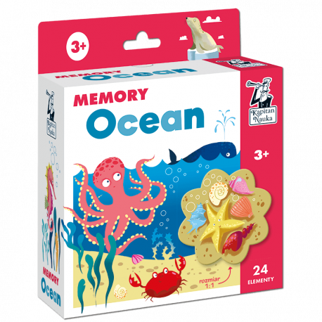 Gra Memory Ocean Kapitan Nauka
