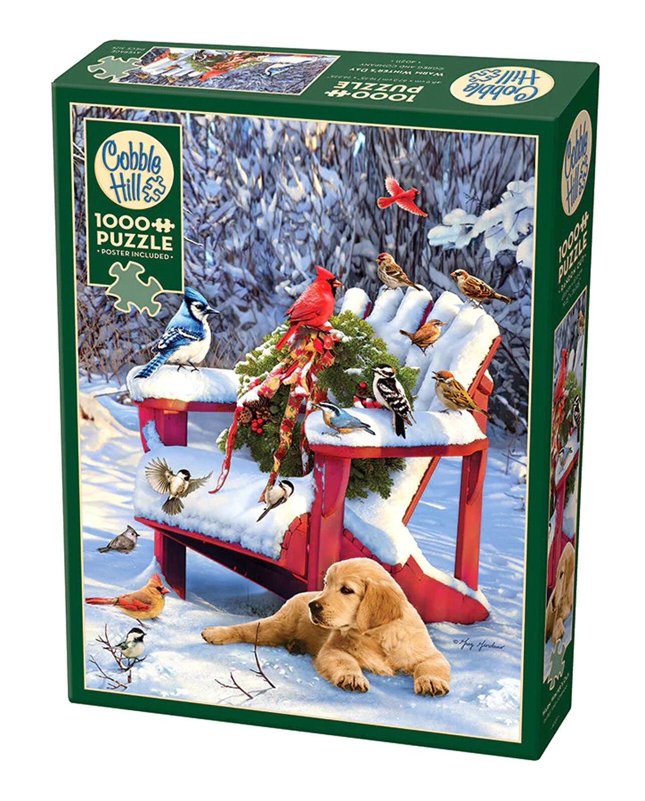 Puzzle 1000 Ciepły zimowy dzień 113009