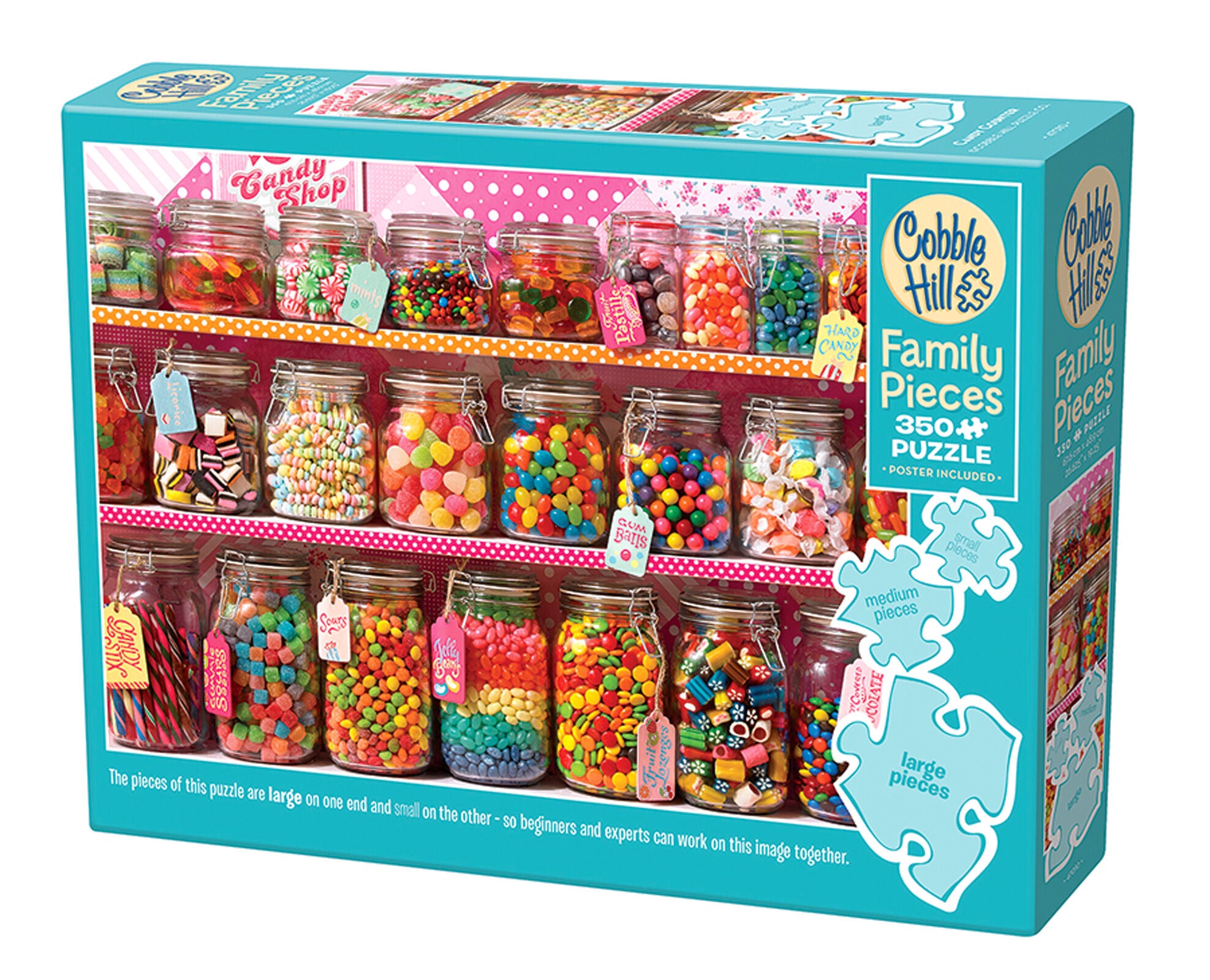 Puzzle 350 Półka ze słodyczami 112666