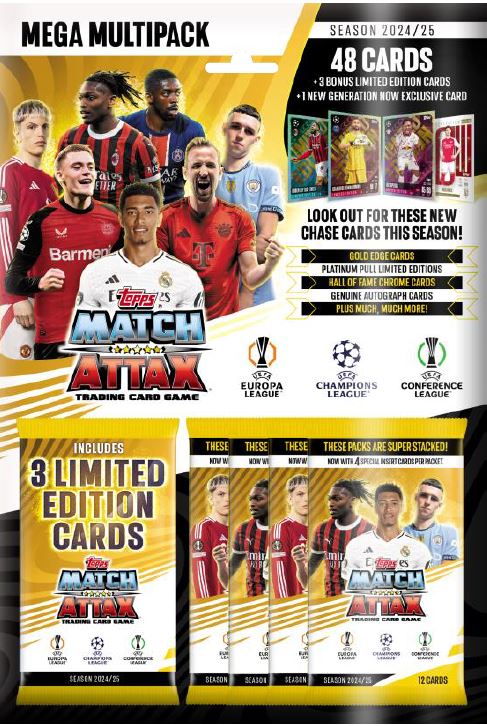 UEFA Champions League Match Attax 2024/25 Mega Multipack