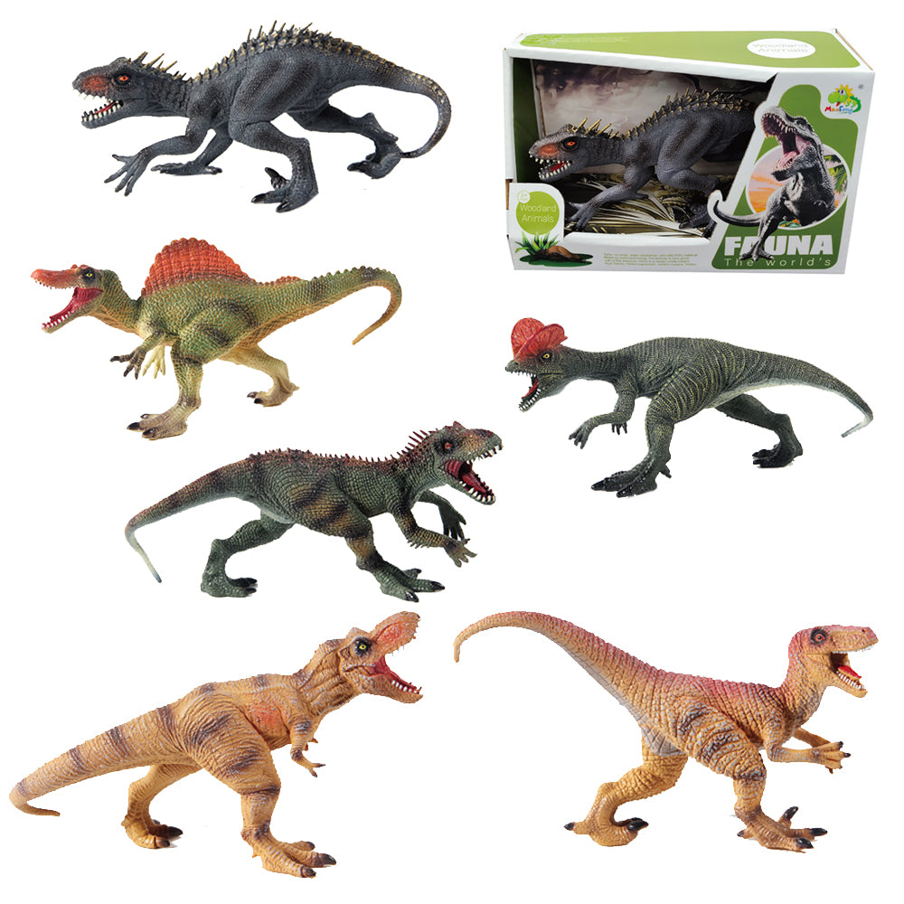 Dinozaur gumowy 1 szt. mix