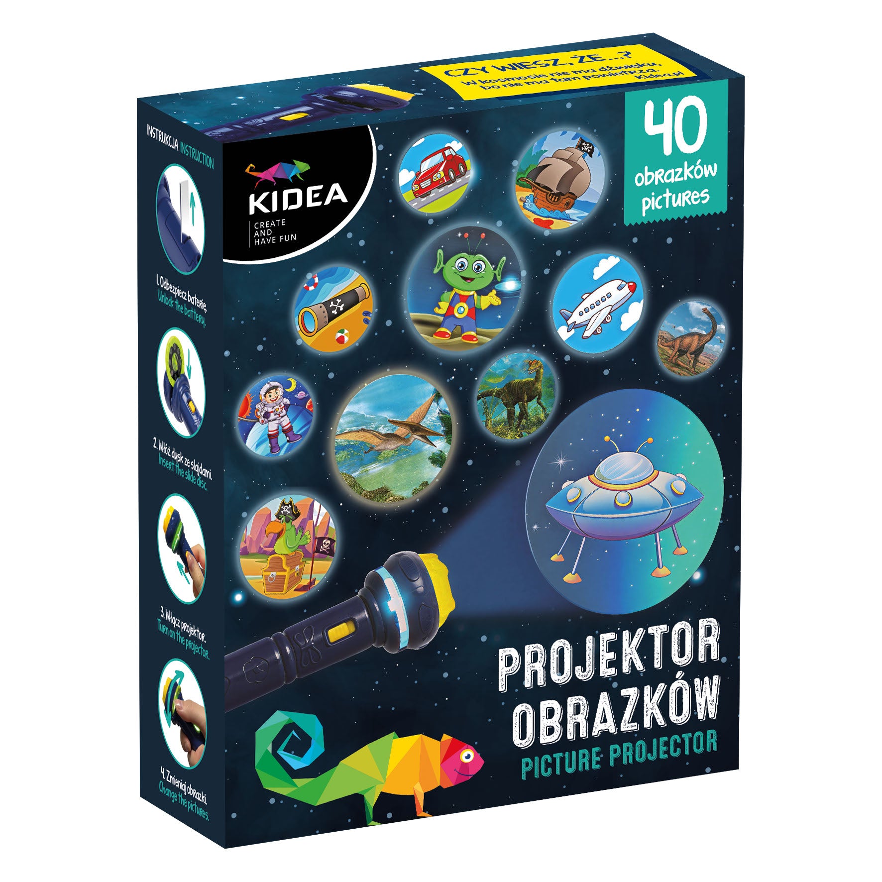 Projektor obrazków Kidea