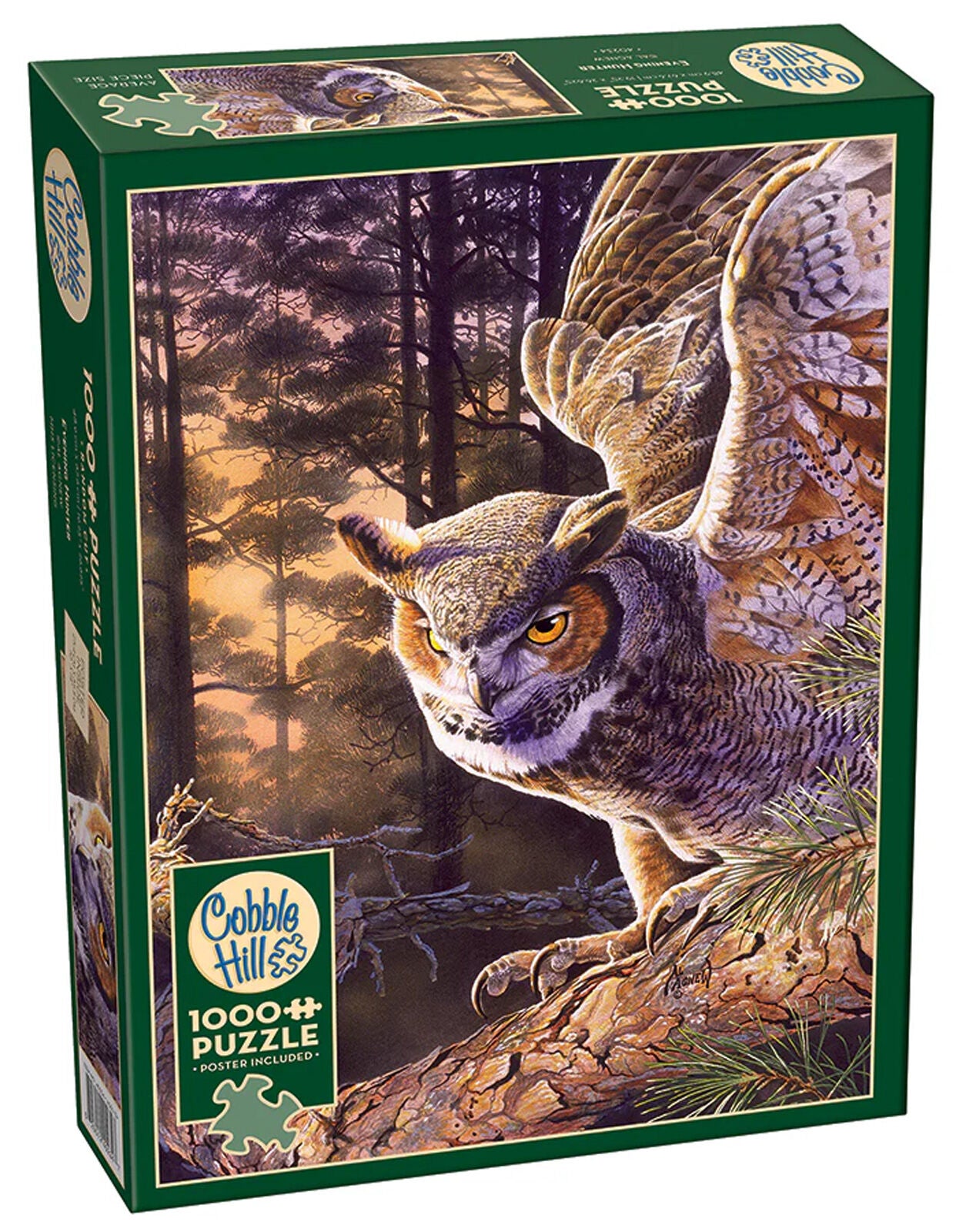 Puzzle 1000 Wieczorny łowca 113559