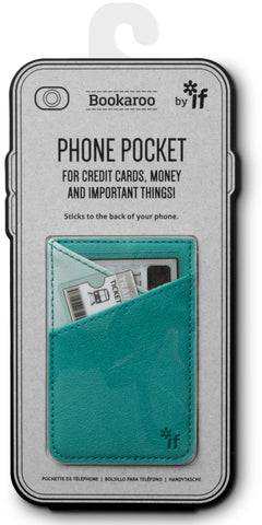 Bookaroo Phone pocket - portfel na telefon - turkusowy