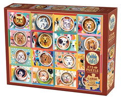 Puzzle 275 XL Latte ze szczeniakami 113532