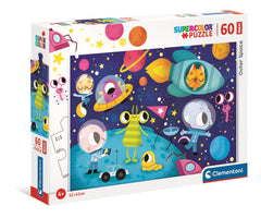 Puzzle 60 maxi super color Przestrzeń kosmiczna 26464