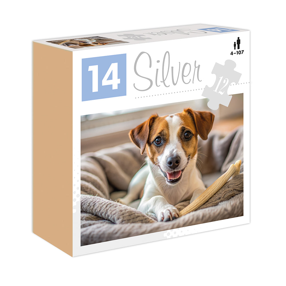 SILVER PUZZLE 12 EL. PIES