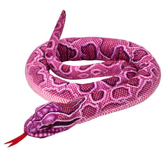 Maskotka ZOO Wąż różowy 180cm